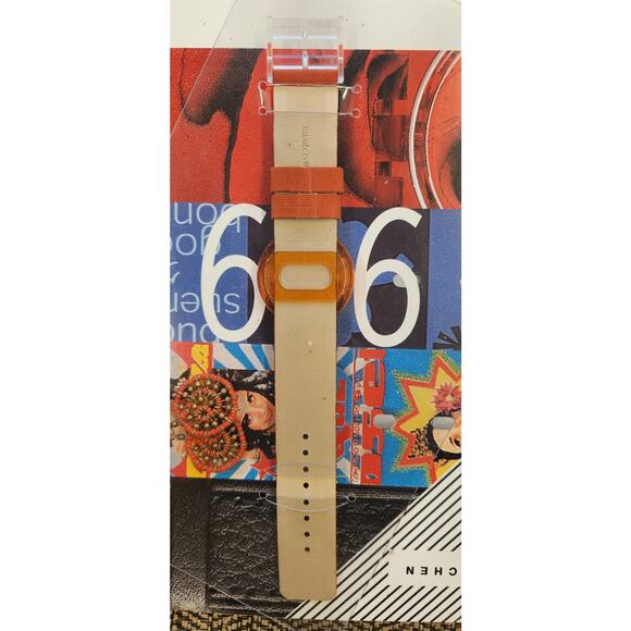 Swatch Pop watch PIERRE DE PLUTON PMK138P Luxury Collection Vendome NOS - Picture 11 of 14